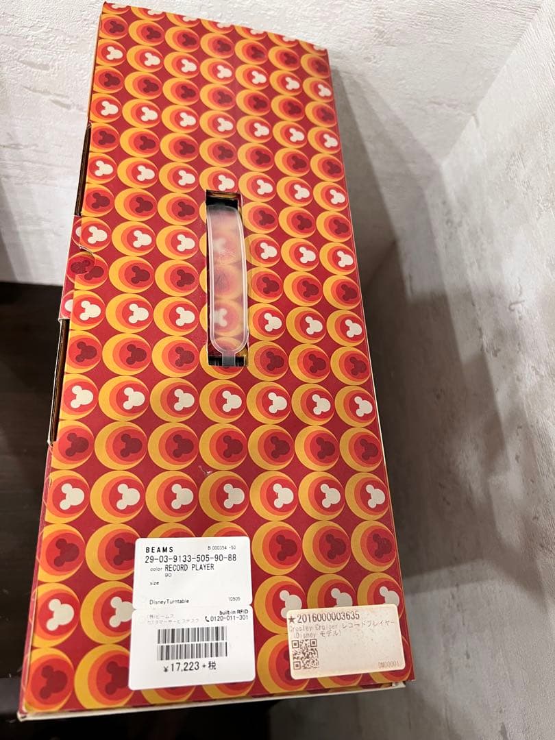 Crosley Mickey Mouse Cruiser ターンテーブル　限定