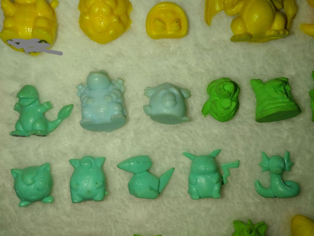 約30年前　当時物　初代　ポケモン　ポケモンのかんづめ　消しゴム　ミニフィギュア