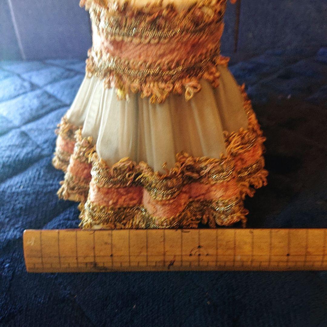 専用、フランス☆オーガンジー&リボンレース、ランプシェード、アンティーク