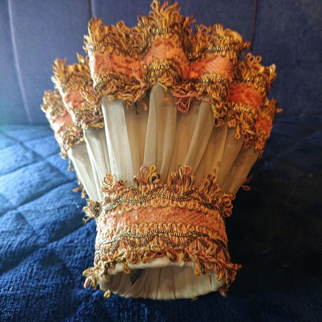 専用、フランス☆オーガンジー&リボンレース、ランプシェード、アンティーク