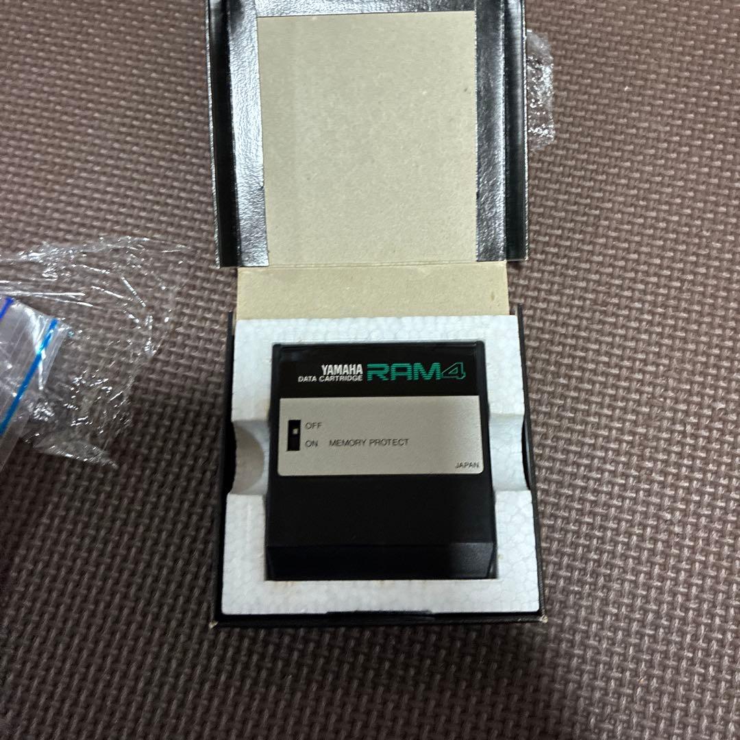 YAMAHA RAM4 カートリッジ４DX-7Ⅱ等箱有り