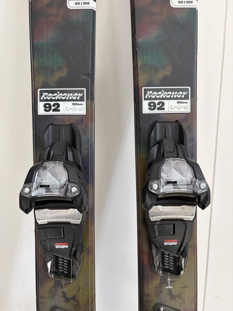 K2 Reckoner 92 スキー ビンディング付き フリースキー