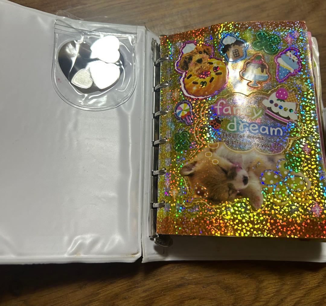 シール帳　昔の完成品