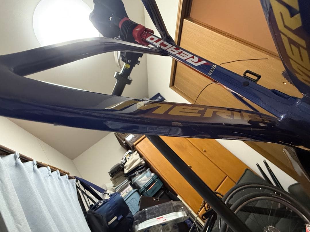 ロードバイクフレーム　ジャンク品　リアクト4000