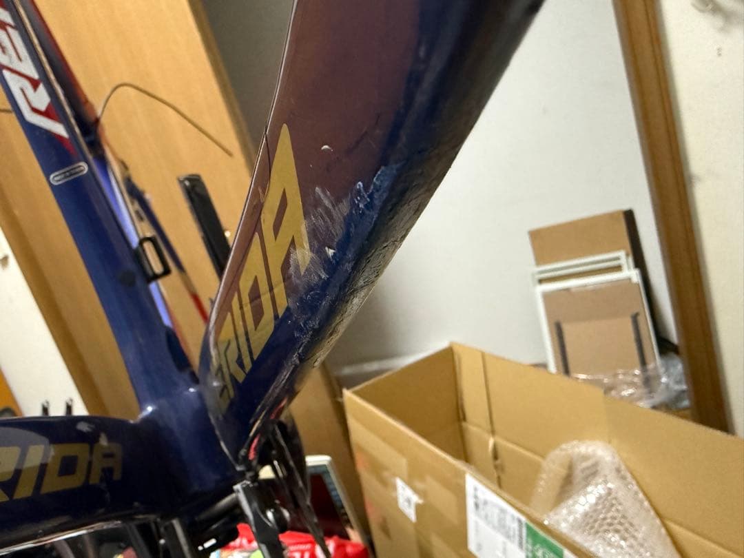 ロードバイクフレーム　ジャンク品　リアクト4000
