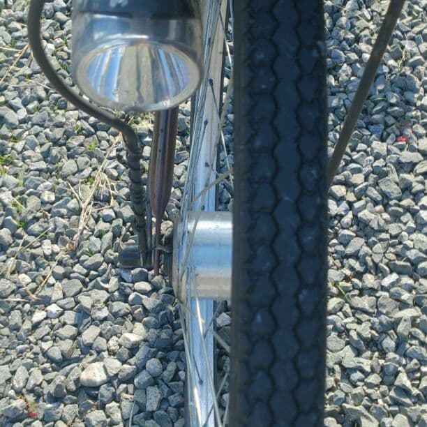 26インチ自転車オートライト