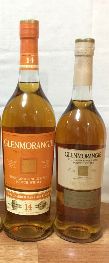 グレンモーレンジィ14年 エレメンタ&グレンモーレンジィ12年 ネクタードール