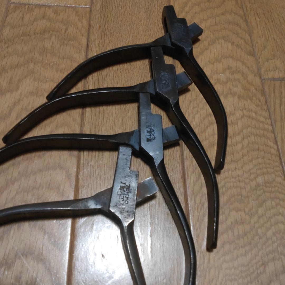 国鉄　改札鋏　切符切り　アンティーク 4個セット