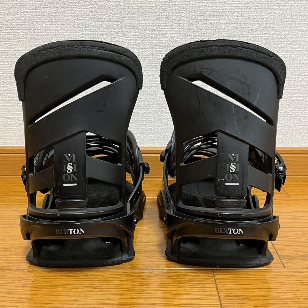 【お得】BURTON MISSION M-Lサイズスノーボードビンディング