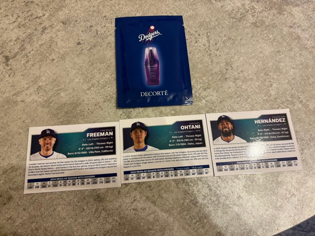 ドジャース トレーディングカード