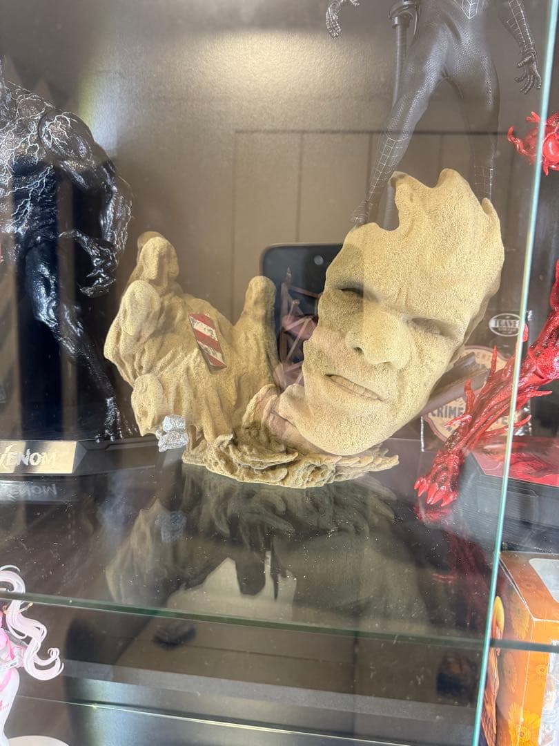 ホットトイズ　スパイダーマン特性サンドマン台座