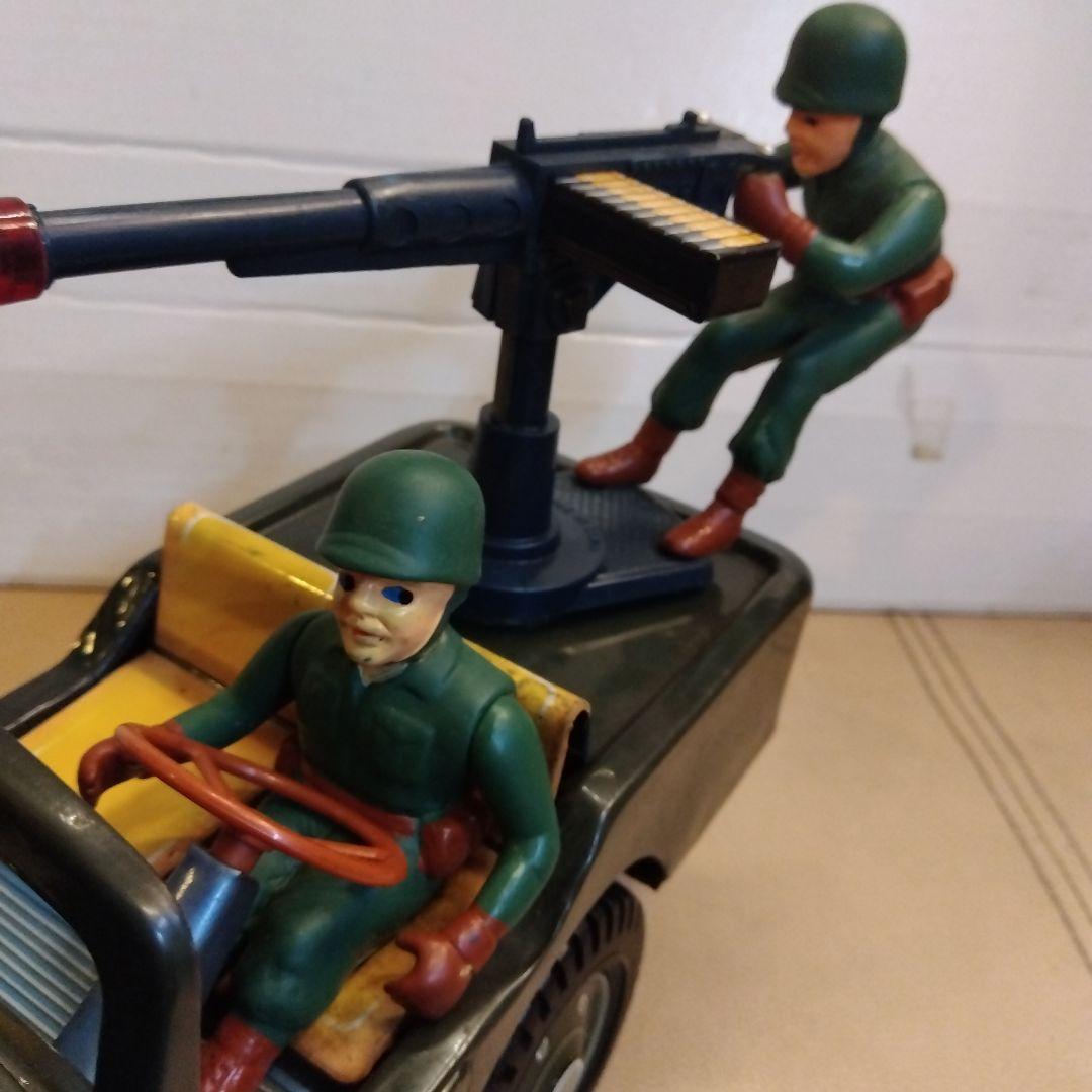 デザートパトロールジープ 機関銃付き