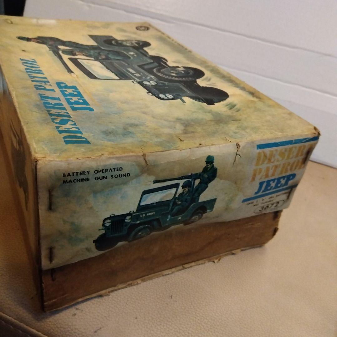 デザートパトロールジープ 機関銃付き