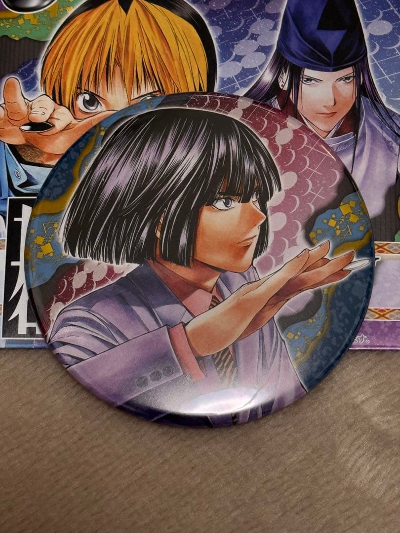 小畑健展　ヒカルの碁　塔矢アキラ　缶バッジ