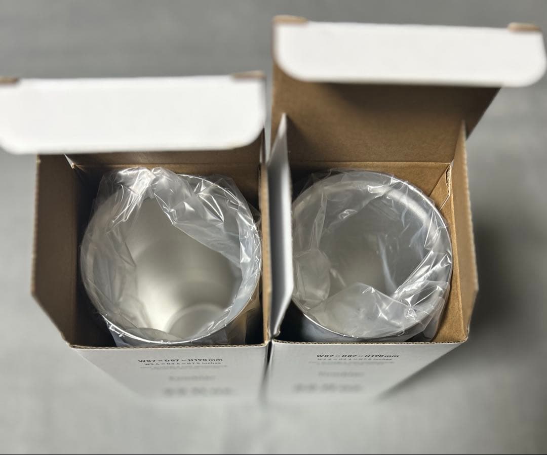 【未使用】サカナクション ステンレス タンブラー 2個セット