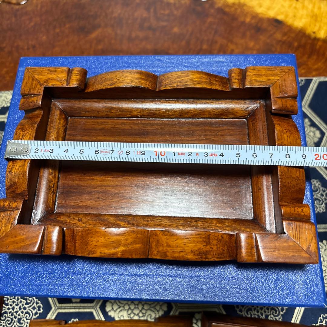 台座四点青い箱付き