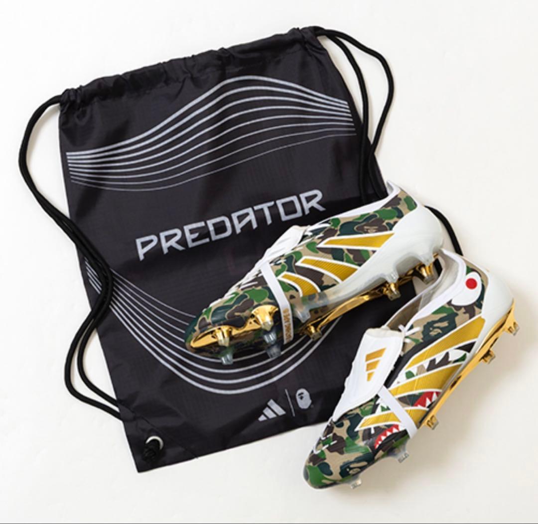 アディダス BAPE × ADIDAS プレデター エリート コラボ 26.0