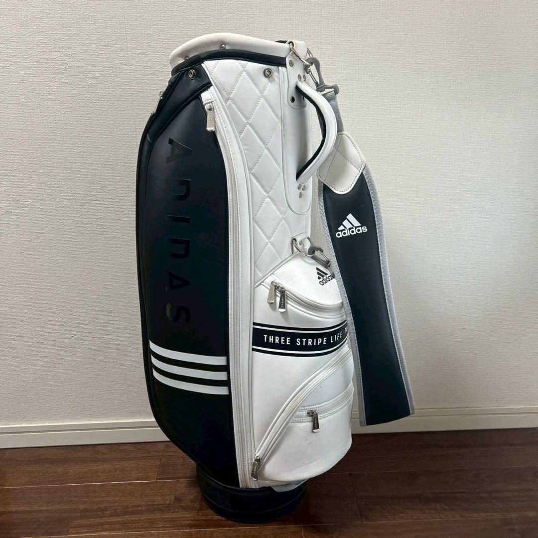 【ざっき】adidas レディースゴルフキャディーバッグ