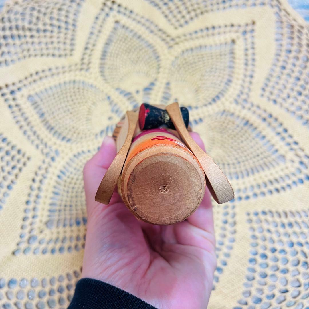 こけし　民芸品　創作こけし　春の夢　草玄　箱根　軽井沢　青森　４体セット