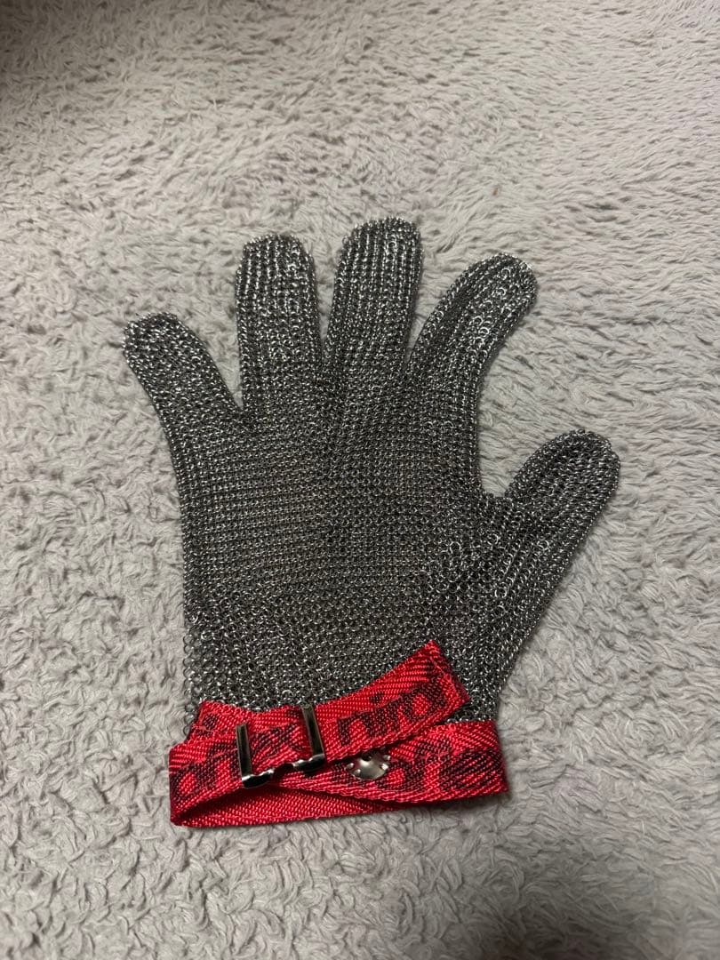 ニロフレックス　ステンレスメッシュ手袋5本指