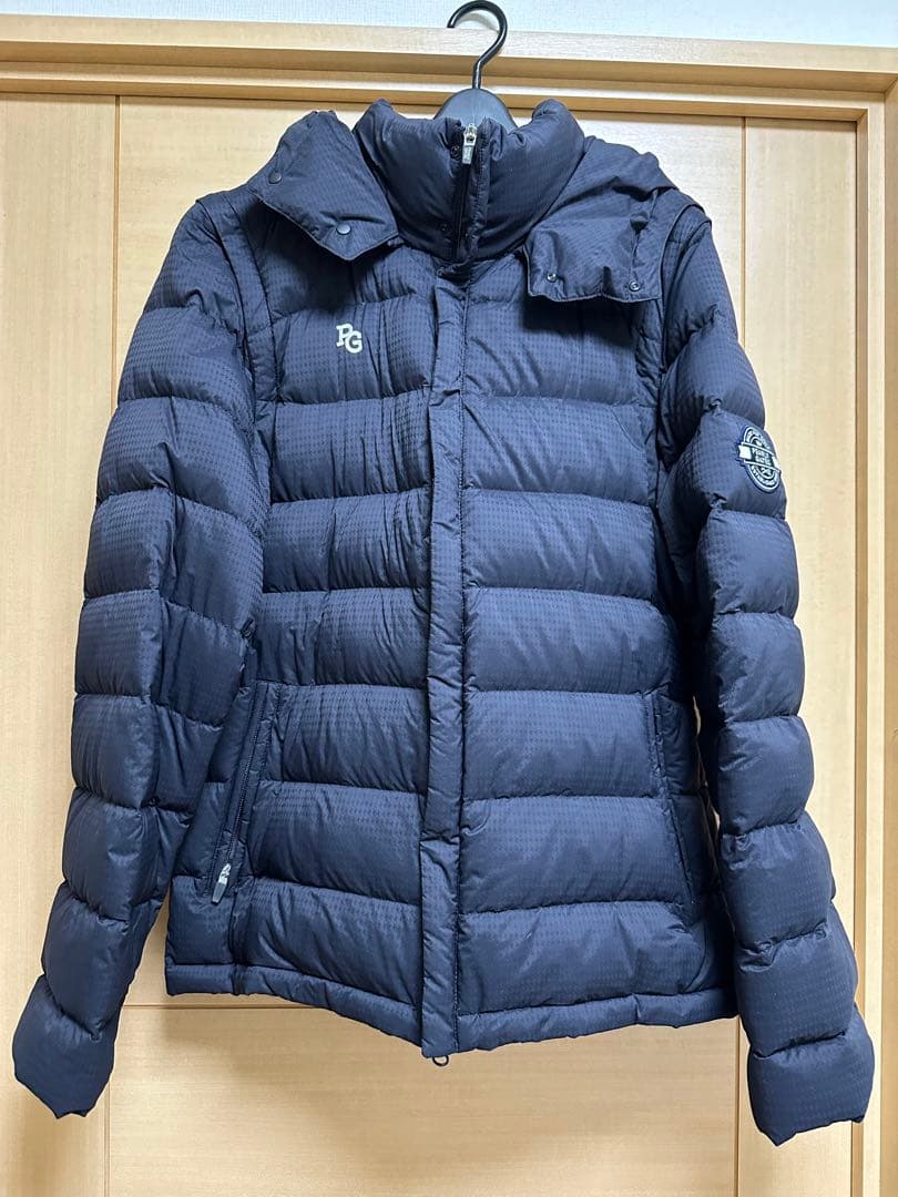 PEARLY GATES フード付きダウンジャケット