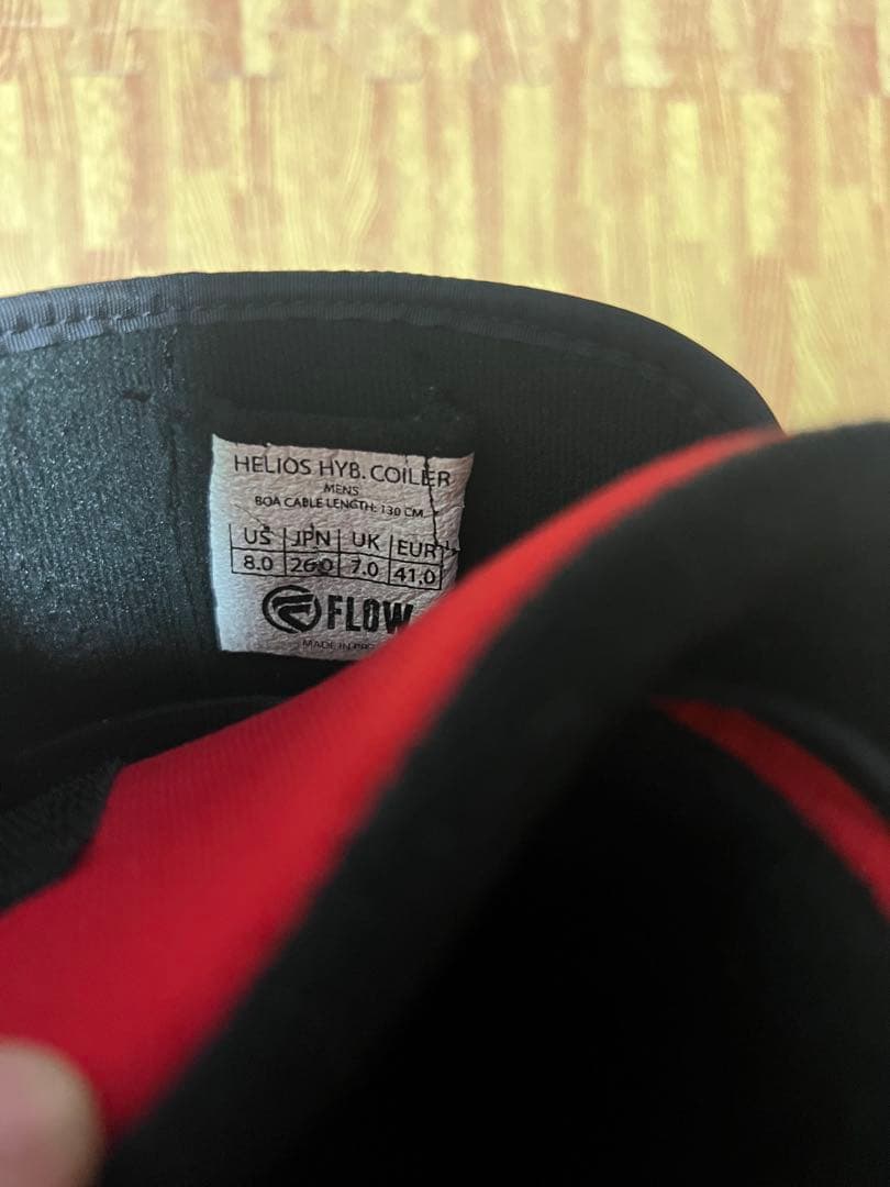FLOW フロー HELIOS BOAスノーブーツ　26cm メンズ　良好