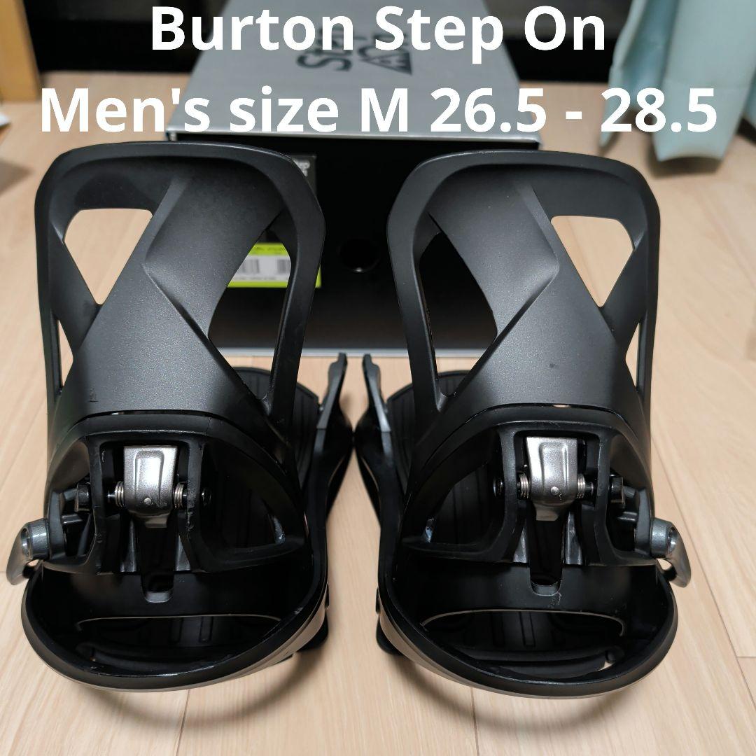 【箱付/良品】BURTON Step On Re:Flex Mサイズ Black