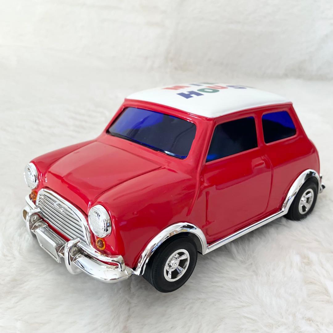 【レア・美品】MIKI HOUSE ミキハウス　ブリキミニカー　ミニクーパー