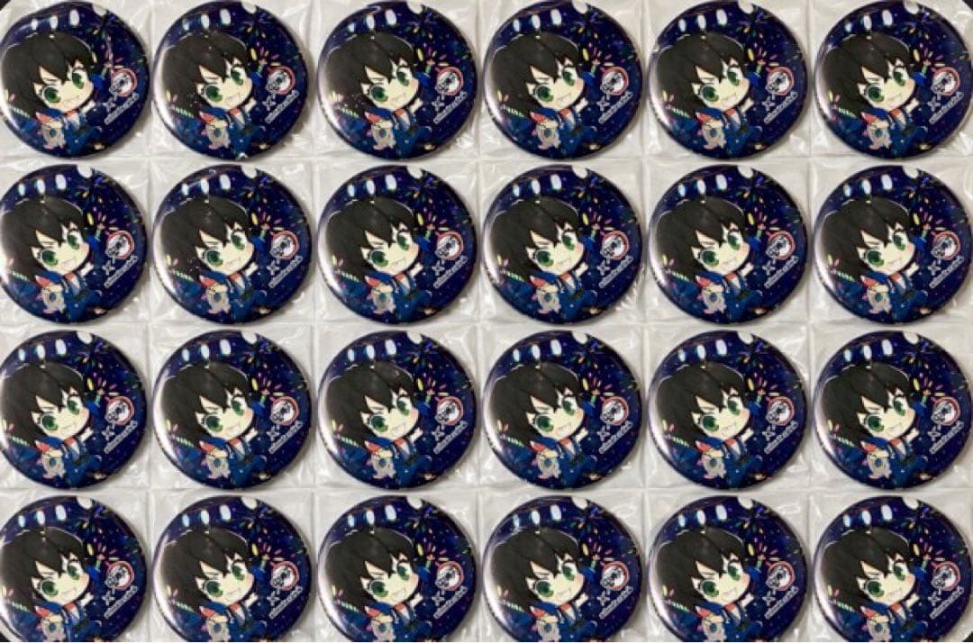 鬼滅の刃 台湾 アニカフェ 缶バッジ 伊之助 24点