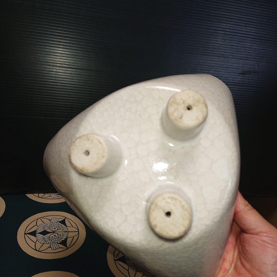 白磁花器、アンティーク古美術