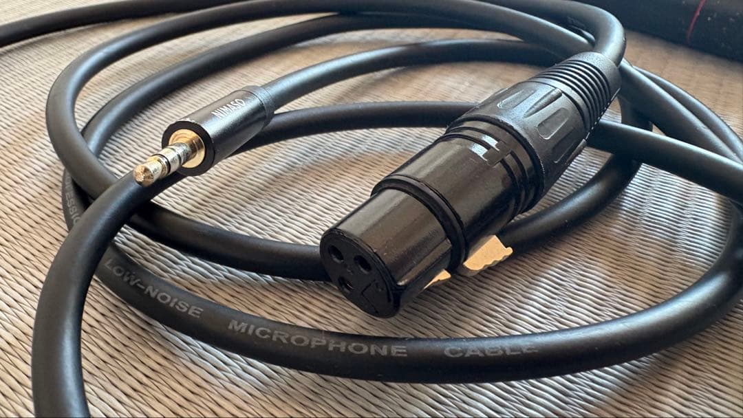 【動作確認済】SONY ECM-672 ガンマイク 風防 マイクコードセット