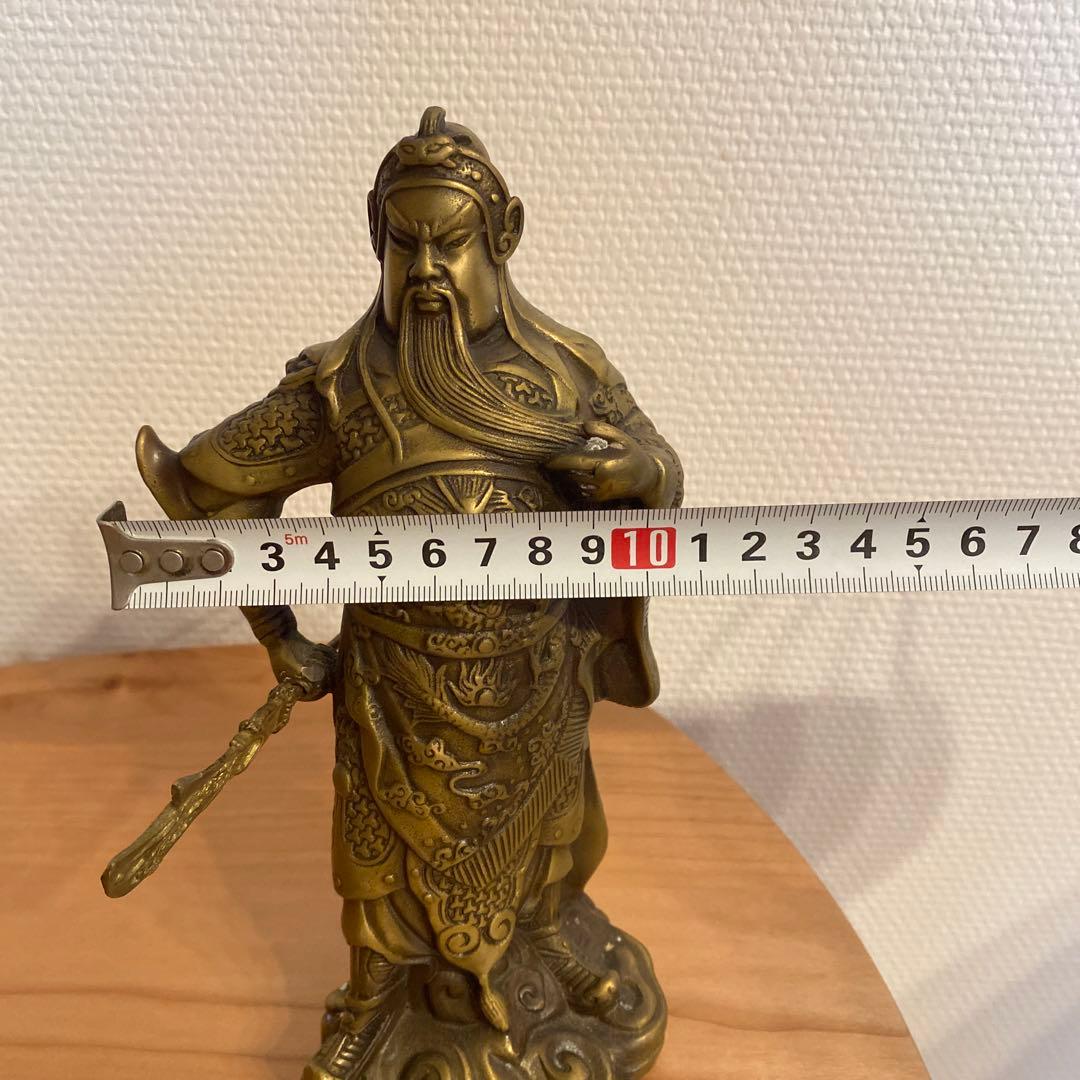 【開運】関羽　置物　三国志　関聖帝君
