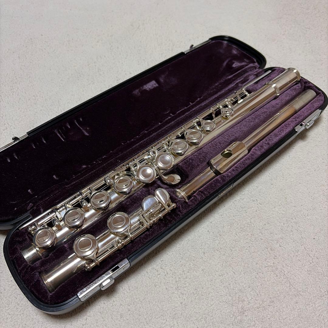 美品YAMAHA 211sⅡ フルート 本体 銀メッキ