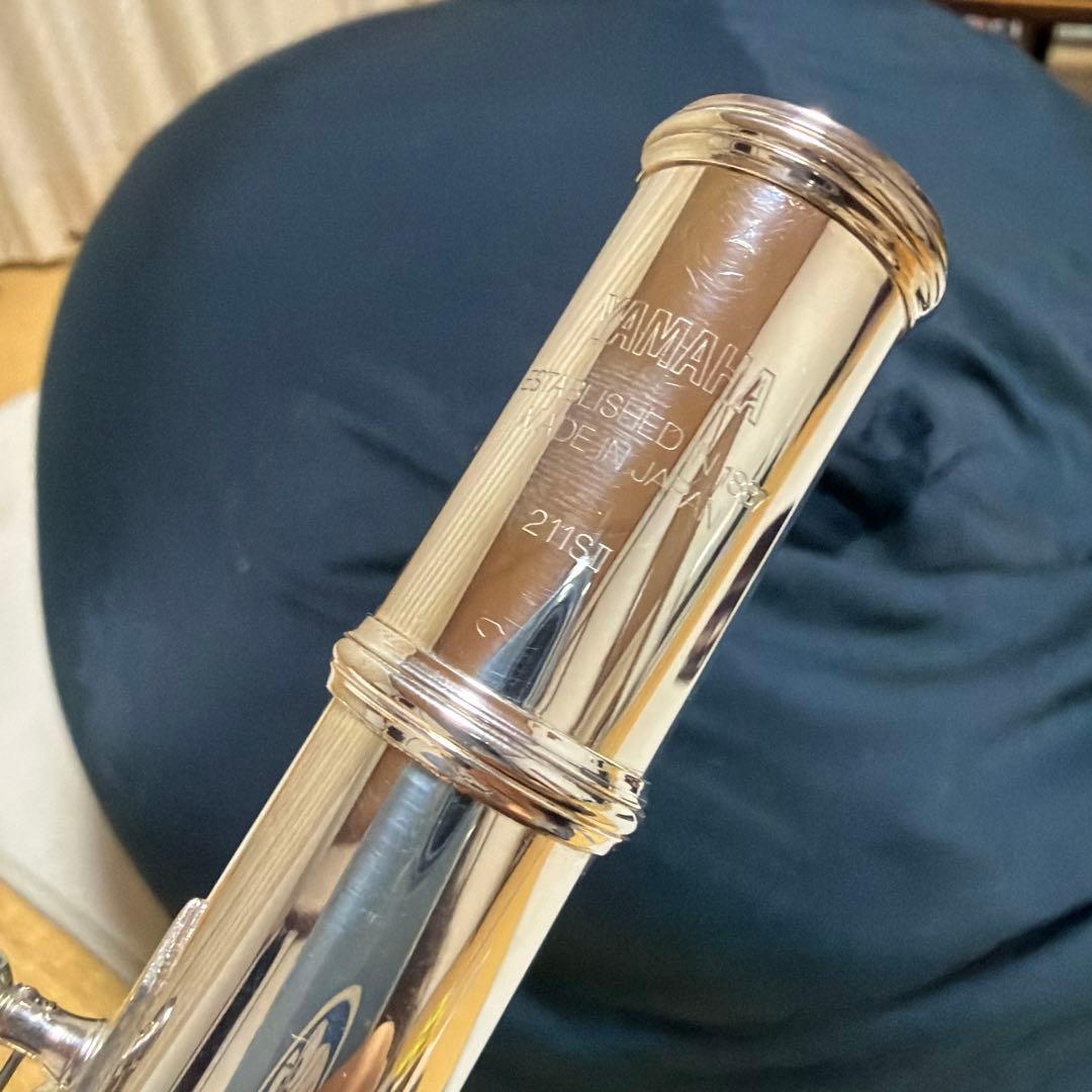 美品YAMAHA 211sⅡ フルート 本体 銀メッキ