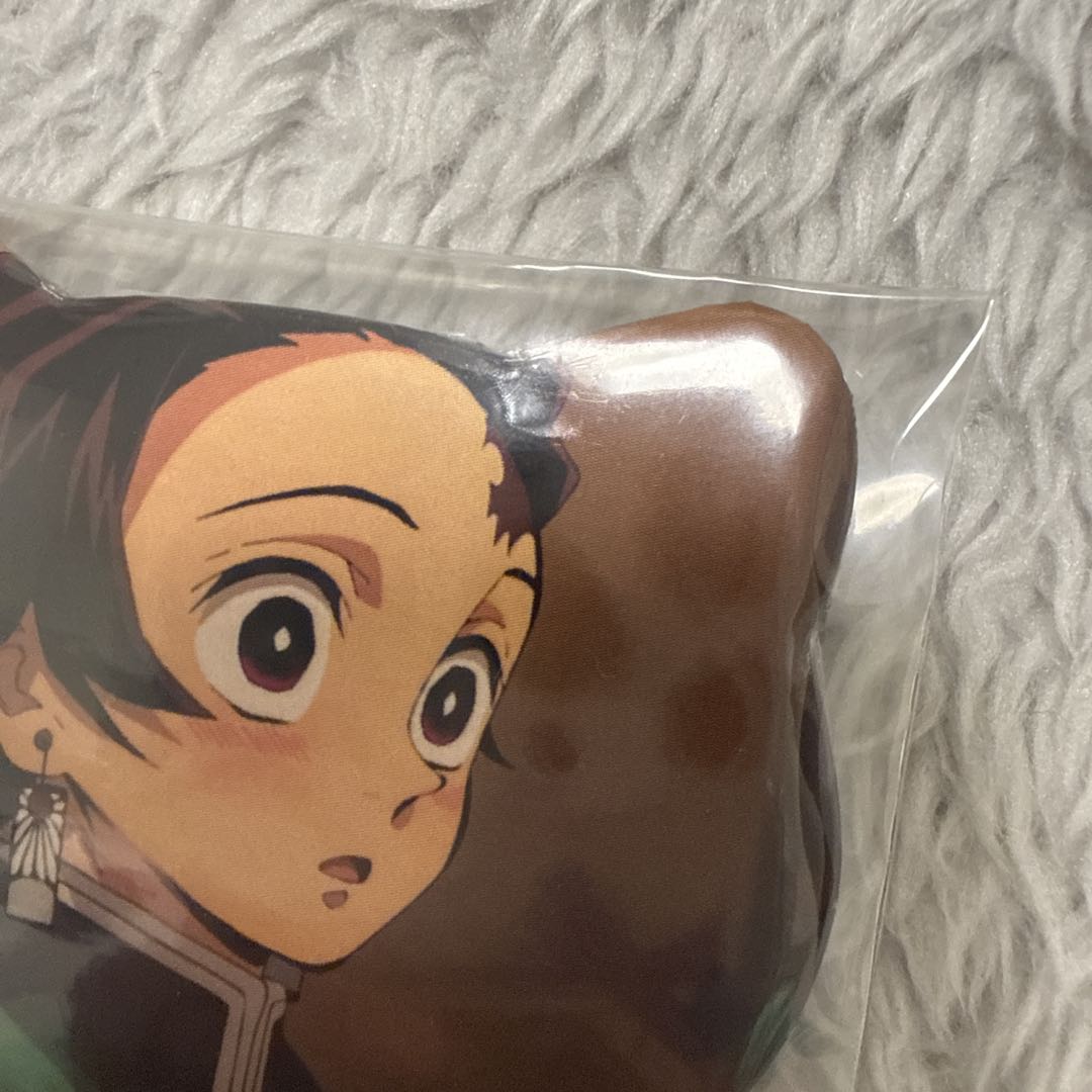 鬼滅の刃　竃門炭治郎　炭治郎　ケモミミ缶バッジ