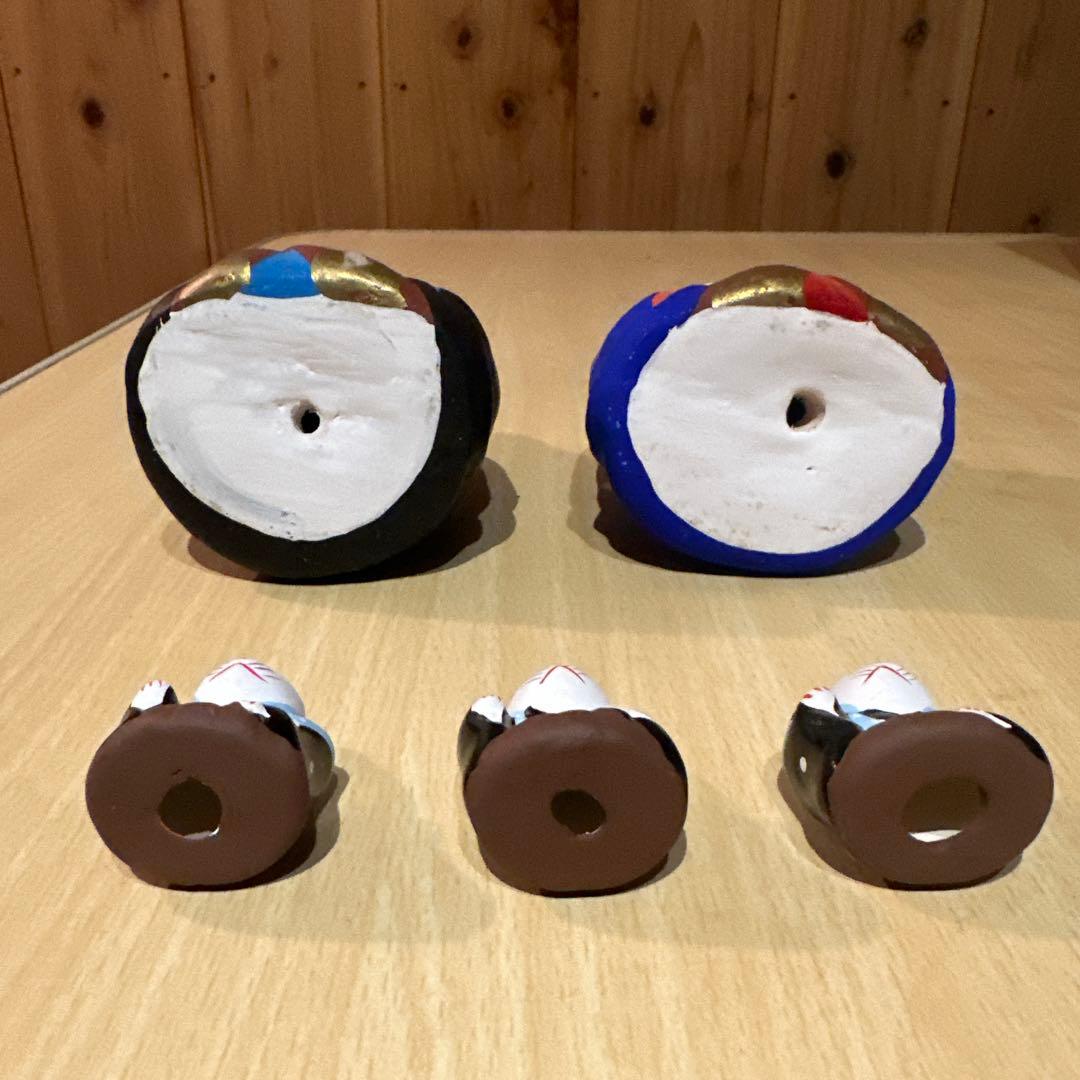 丹嘉　招き猫2対　と　住吉神社　初辰猫