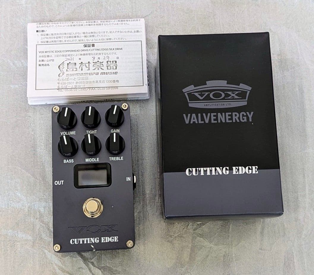 VOX ディストーション VALVENERGY CUTTING EDGE