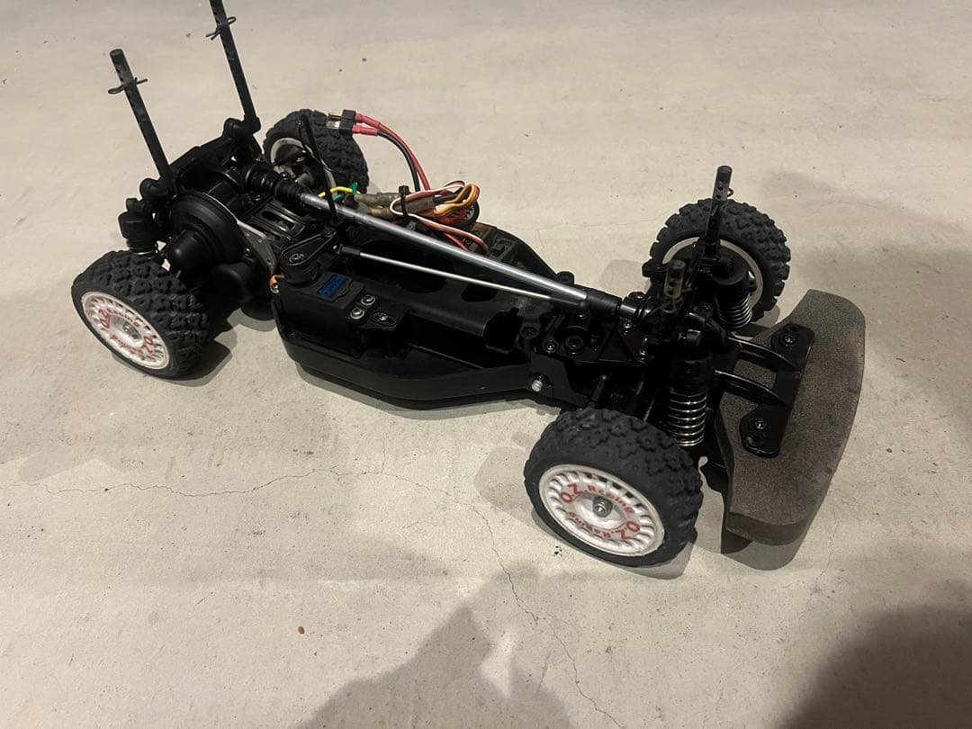 ク*ン様 タミヤ DF-03Ra ヤリス　ボディ　ラリースタートセット