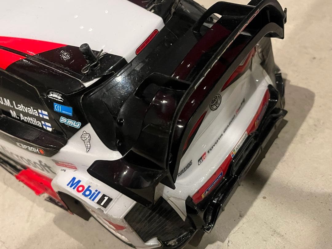 ク*ン様 タミヤ DF-03Ra ヤリス　ボディ　ラリースタートセット