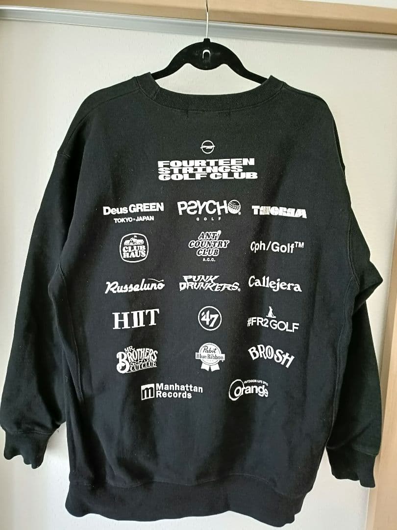 【FOURTEEN STRINGS GOLF CLUB】ゴルフウェア スウェット