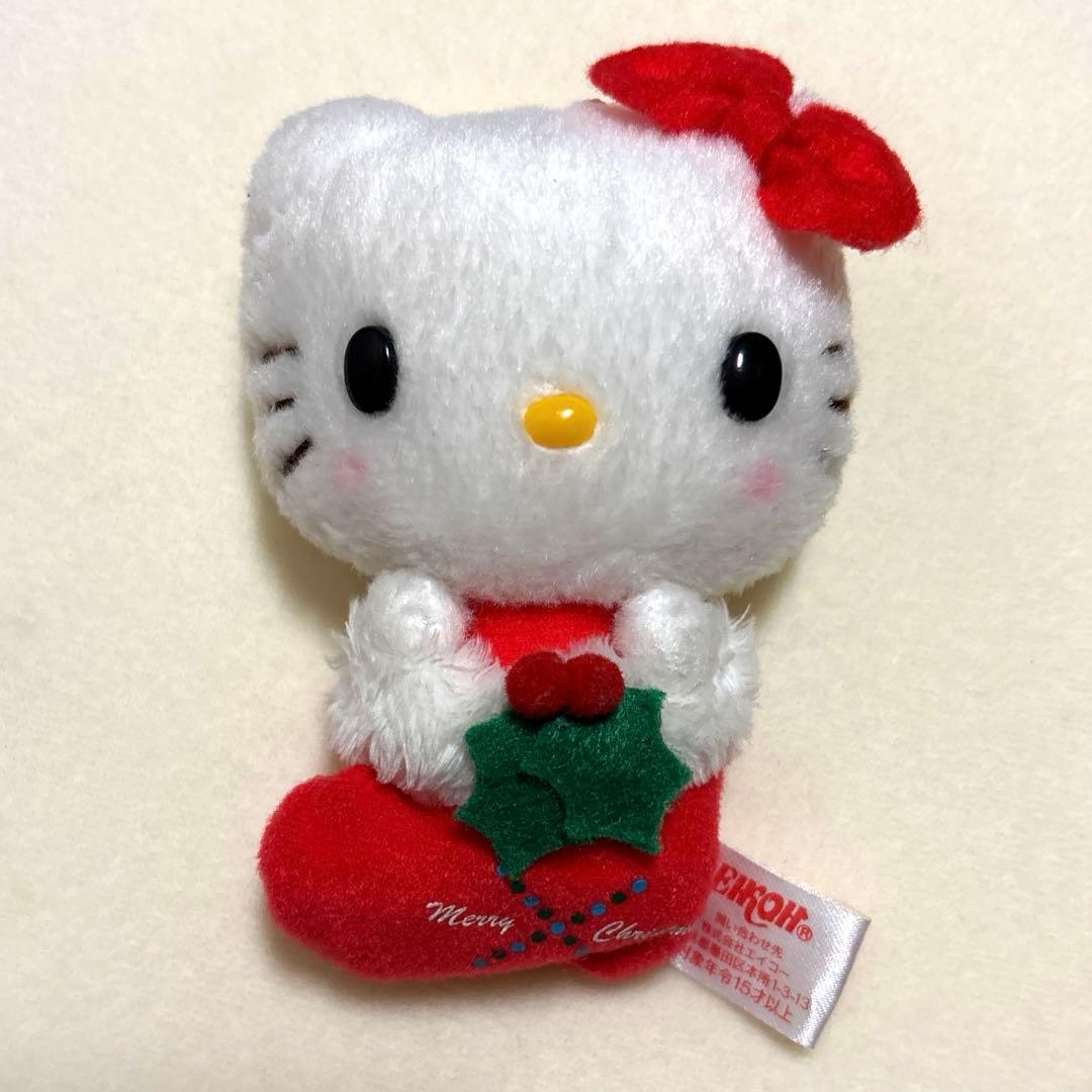ハローキティ キティちゃん EIKOH エイコー ぬいぐるみ クリスマス ブーツ