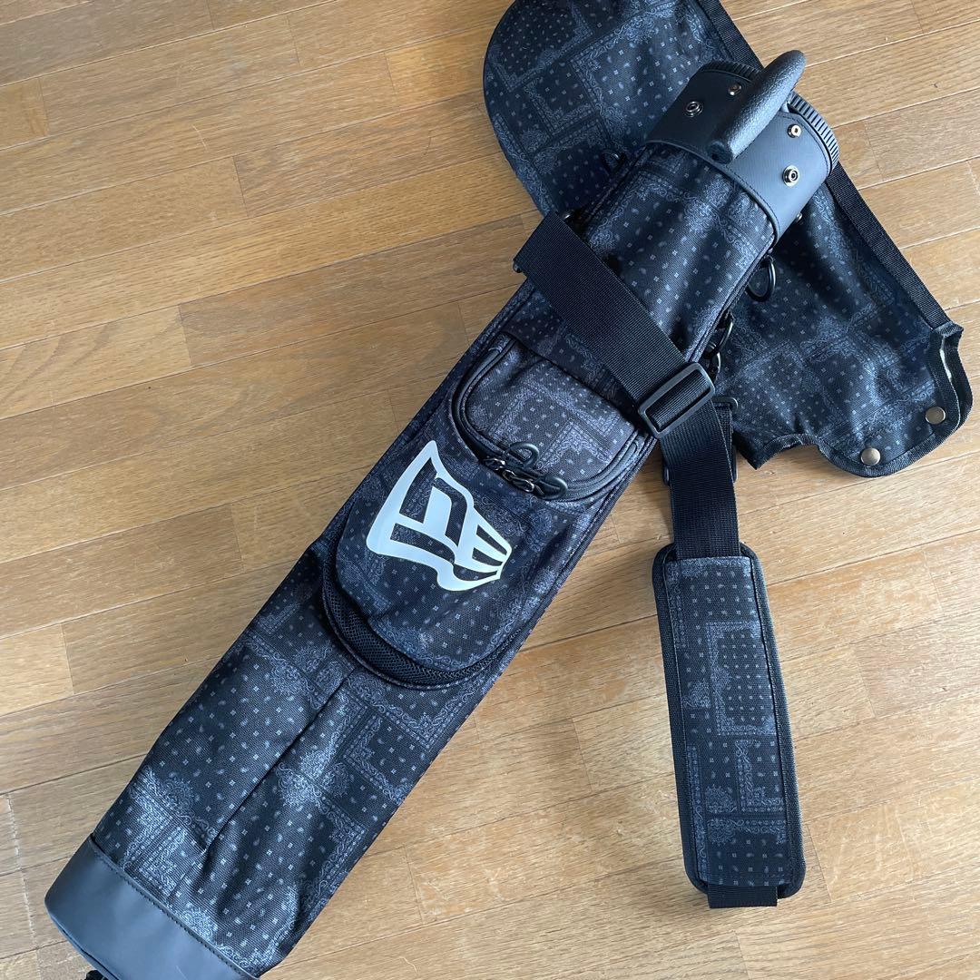 ニューエラ　キャディバッグ　希少バンダナ柄　ペイズリー　美品