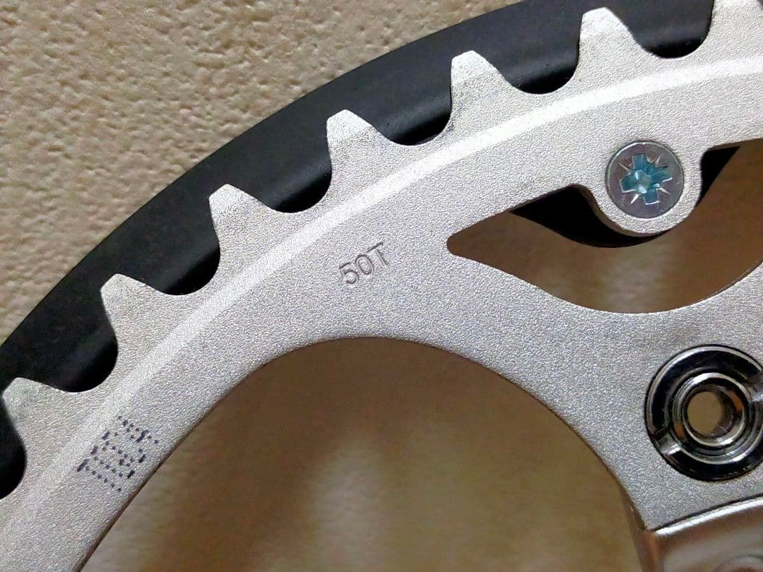 ブロンプトン クランク チェーンリング（50T）セット