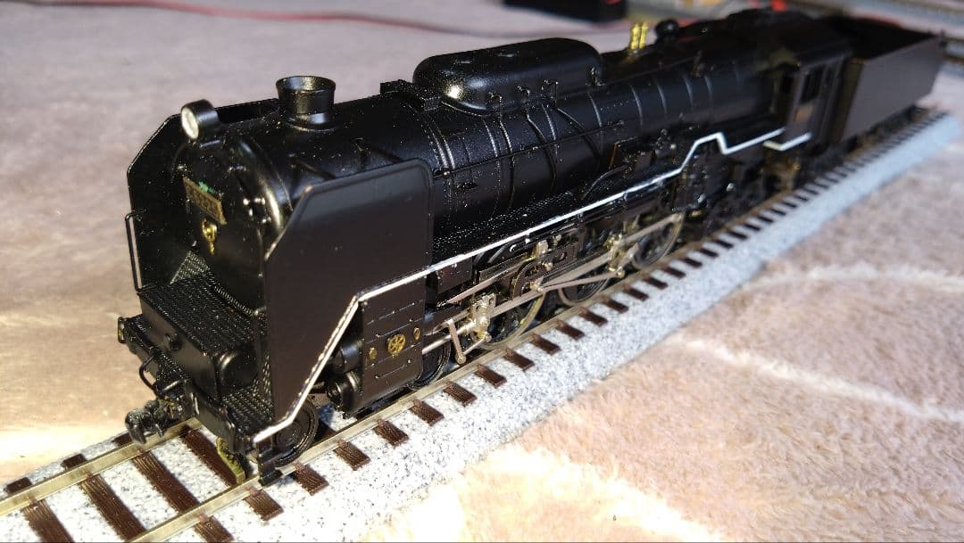 HOゲージ カツミ C62 蒸気機関車　メンテナンス済 中古車両