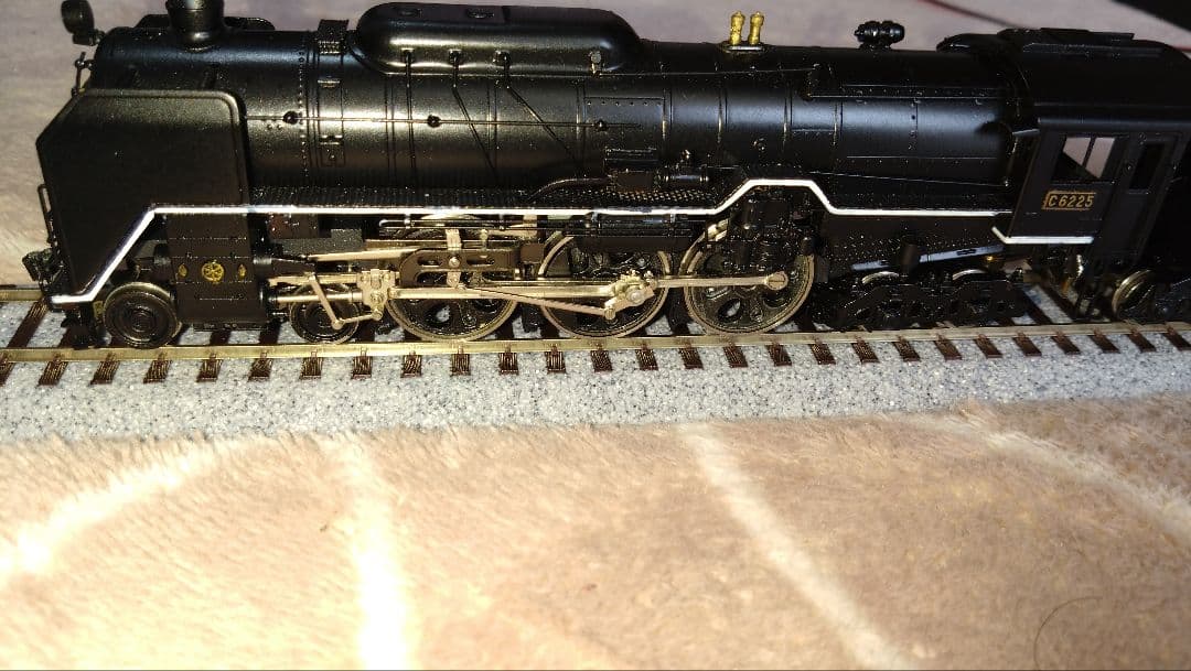 HOゲージ カツミ C62 蒸気機関車　メンテナンス済 中古車両