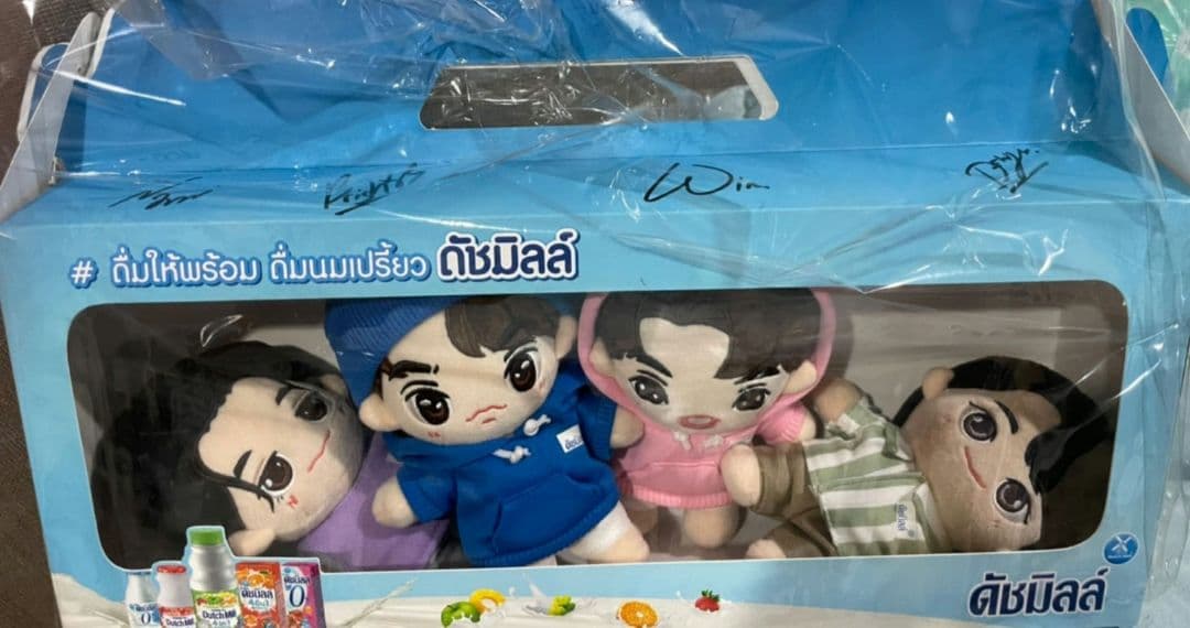 dutchmill F4ぬいぐるみセット　サインつき　brightwin