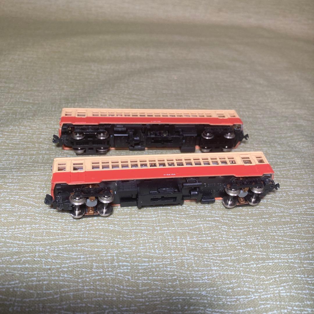 鉄コレ キハ04M+T2輌セット ライト付(ジャンク)