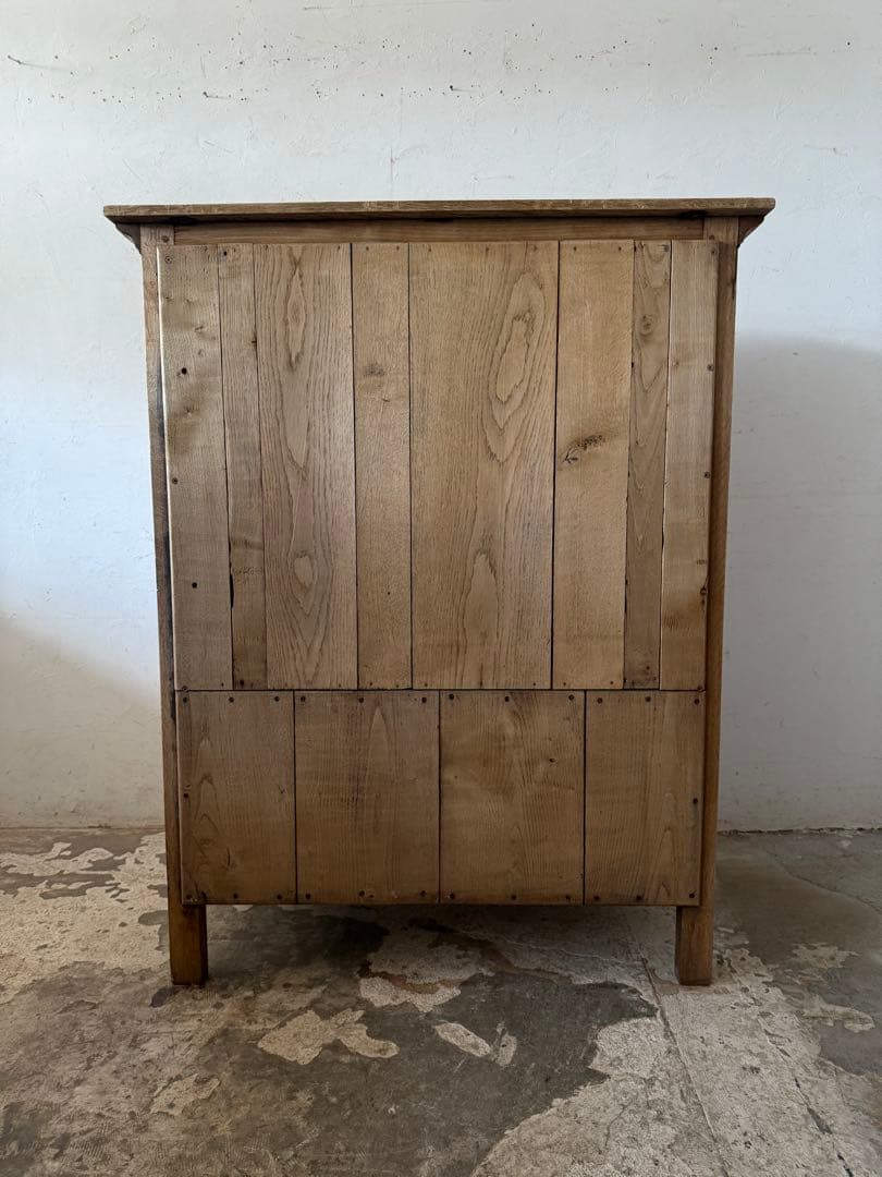 ビンテージ コンソールキャビネット 剥離