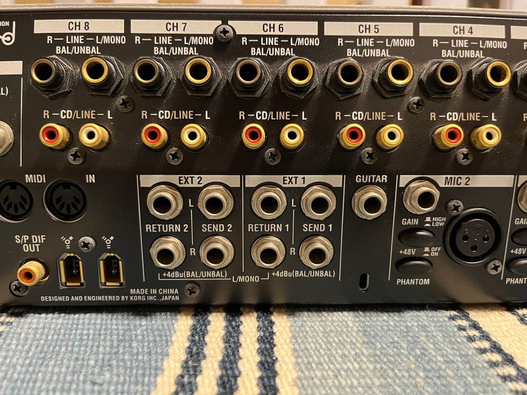 KORG ZERO8 ジャンク　ミキサー ・オーディオ/MIDIIF