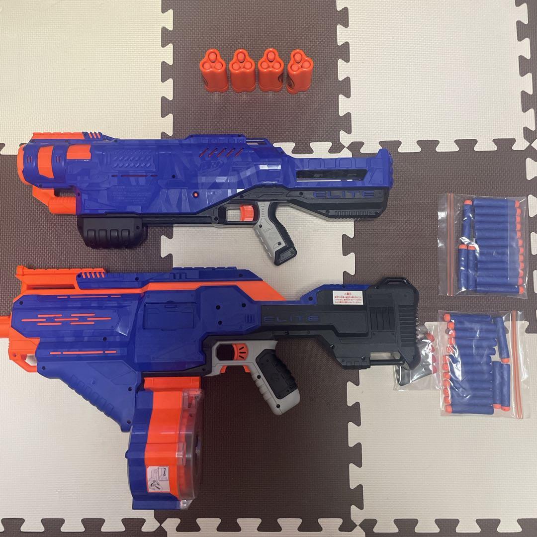 ナーフ エリート インフィニス ＆ トリロジー DS-15 セット 弾 箱付き